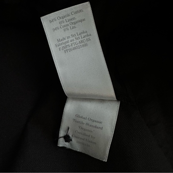 Everlane fatigue belted short sleeve crop jump suit organic cotton - Picture 9 of 12